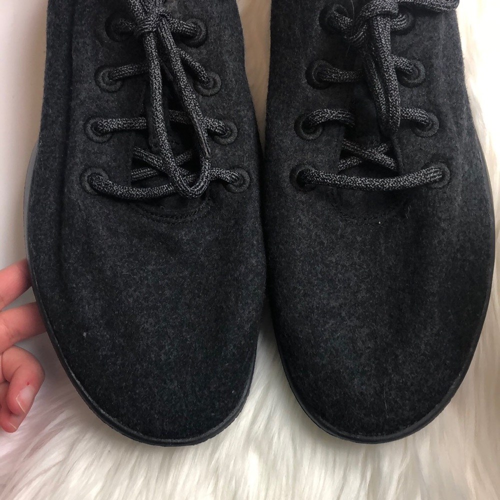 Allbirds The Wool Runner Natural Black H1 - Picture 4 of 8